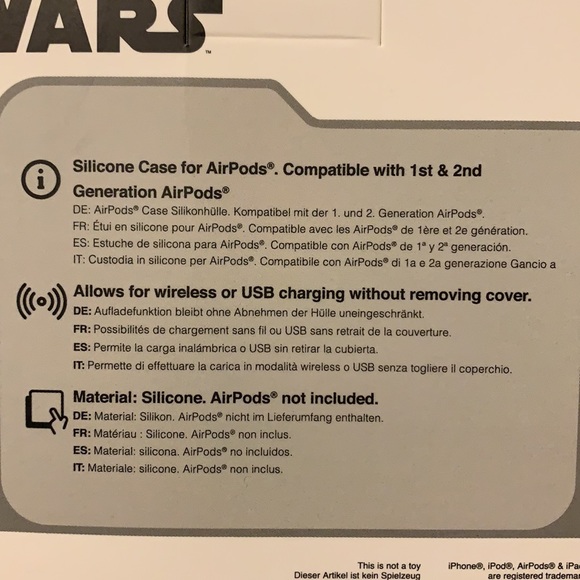 Disney Star Wars Stormtrooper Apple AirPods case - Picture 4 of 4